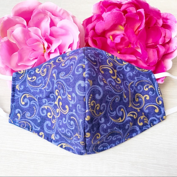 2/$20 Triple Layer Handmade Face Mask - Picture 2 of 4